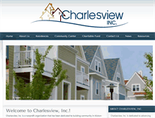 Tablet Screenshot of charlesviewcommunity.org